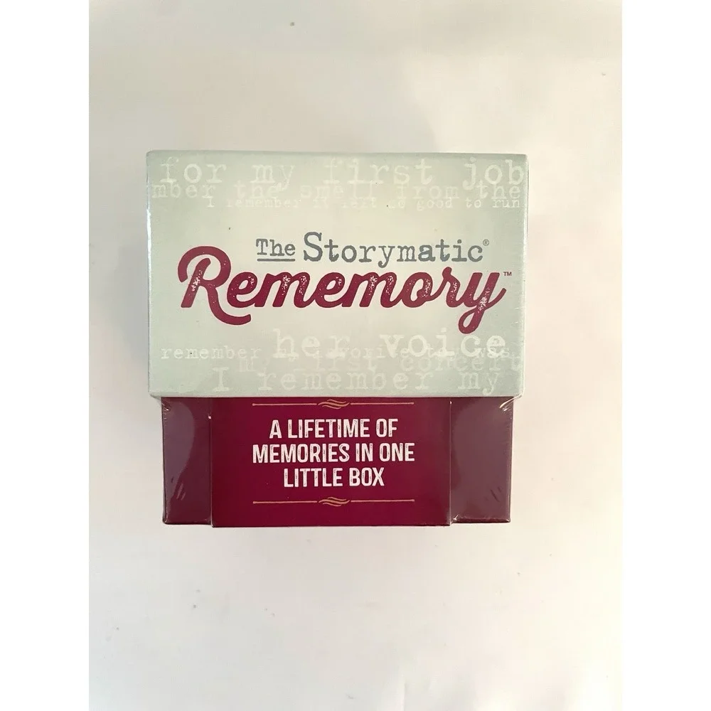 The Storymatic Rememory Game Share Your Memories Make Memories Game Night NEW